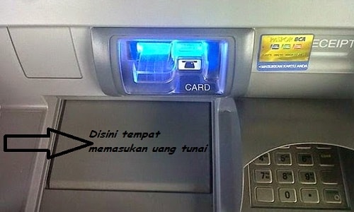 Cara Setor Tunai BCA Ke Rekening Bank Melalui Mesin ATM