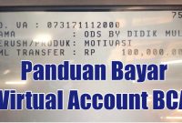 Cara Transfer Virtual Account BCA Melalui ATM